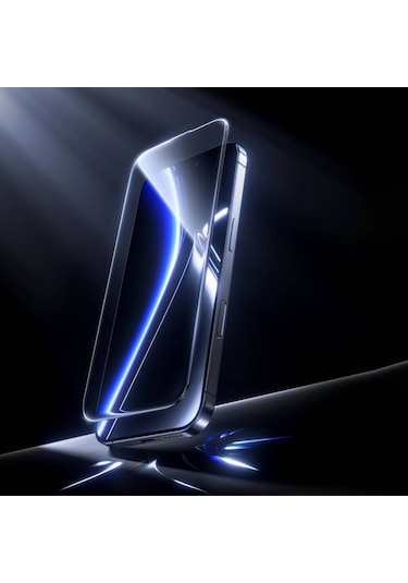 iPhone Uyumlu 16 Pro Max Benks Glass Warrior Safir Coating 0.3mm Cam Ekran Koruyucu Uygulama Aparatlı