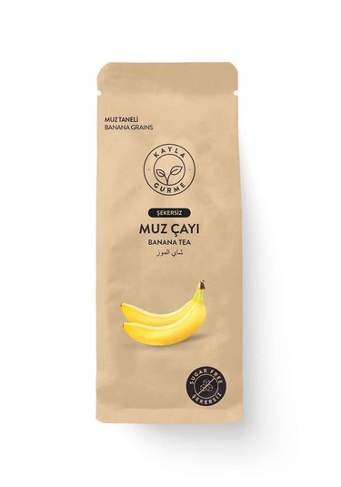 Kayla Gurme Şekersiz Muz Çayı Muz Taneli 250 G
