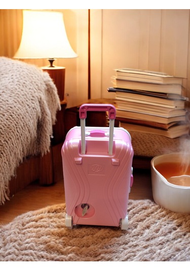 Balerinli Işıklı Kurmalı Müzikli Bavultakı Saklama Kutusu