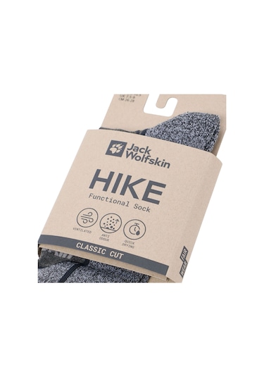 Jack Wolfskın Jack Wolfskin Vojo Light Sock Low C Unisex Gri Çorap 6320 Antrasit