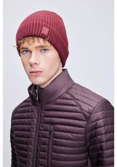 Bordo Düz Örgü Bere 323024etc001 018 Bordo