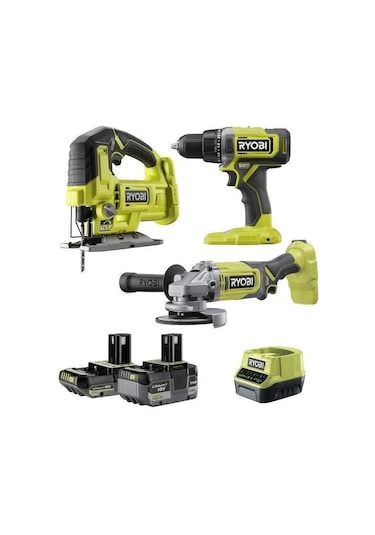 Ryobi RCK183A-252S Akülü 3 Parça Combo Çok Amaçlı Set - 5133005714