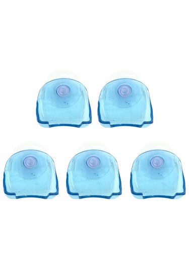 Homyl 5 Adet Plastik Vantuz Tıraş Makinesi Tutucu Rafları