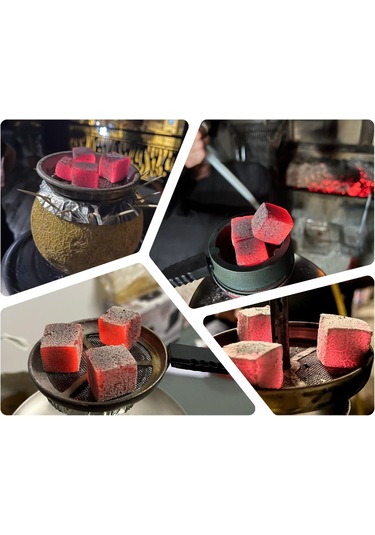 Coco Night 1 KG 26 MM Hindistan Cevizi Küp Nargile Kömürü