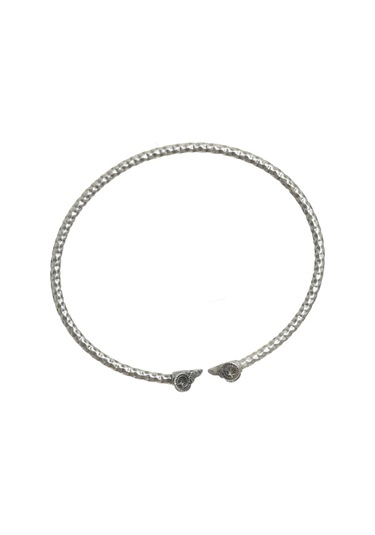 Labalaba Kadın Koçbaşı Uçlu Choker - Gümüş Altın