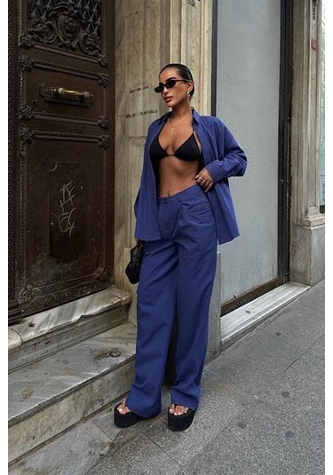 Larissa Çizgili Takım 9766 08 İndi Go