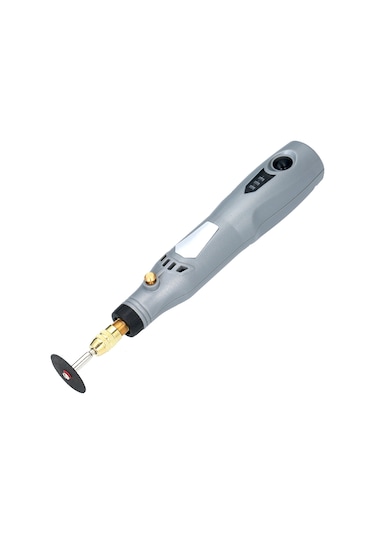 Youtek 3 Hız Ayarlı Şarj Edilebilir Mini Elektrikli Taşlama Makinesi, 21 Parça Aksesuar Seti İle Polisaj Ve Delme İşlemleri İçin