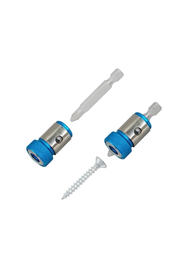 6134x3 Bits Uçlar İçin Mıknatıslı Vida Tutucu Halka 24 Mm 3 Adet