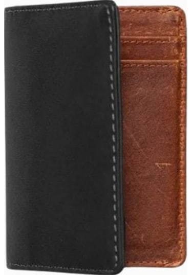 Ryoko Joplin Rfıd Korumalı Deri Unisex Kartlık Siyah 2