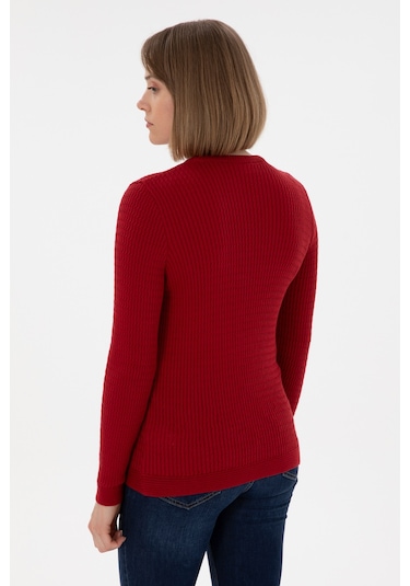 U.s. Polo Assn. Kadın Kırmızı Kazak /triko 50312922-vr030 Kırmızı