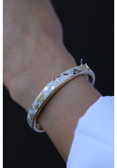 Yenigün Kuyumculuk 14 Ayar Altın Cetaş Eterna Serisi Kelepçe Klp24336 Altın