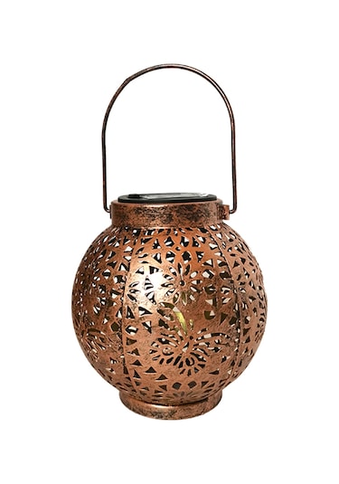 Veranda Çim Küresel İskelet Projeksiyon Lambası Metal L6343-1 Diğer