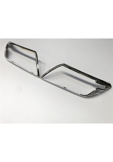 Nissan Navara 2015 Sonrası Far Çerçevesi Nikelaj 2 Parça Uy96