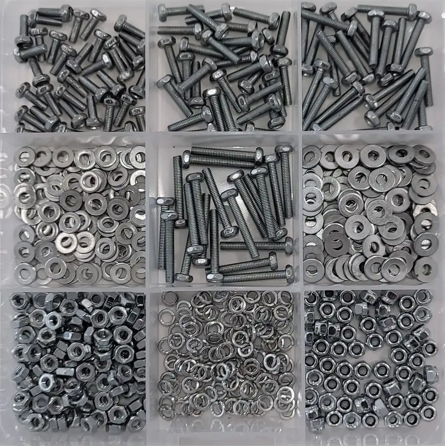 Krasimall M3 Cıvata, Somun Ve Pul Seti - 650 Adet. 171561188 Diğer