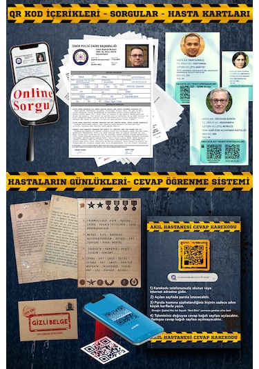 Çözülmemiş Davalar Akıl Hastanesi Dedektiflik Oyunu