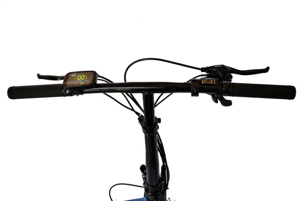 Roxform Sasha Elektrikli Şehir Bisikleti - 250w Motor, 20 İnç Jant, Led Aydınlatma, Siyah Siyah