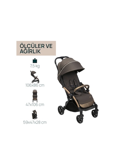 Chicco Goody Xplus Bebek Arabası Bronze Lızard Re Lux 06087040320000