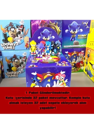 Sonic Hediyelik Fiğür Paket 1 Adet