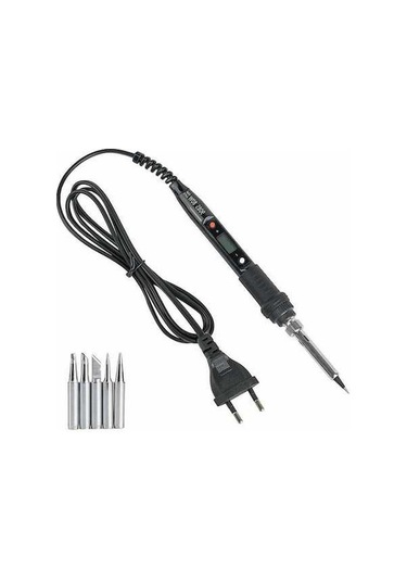 Ganzhoushop Teli Manuel Lehimleme Lehim Lcd Havya Elektrikli Dijital Cımbız Aracı 80w Go