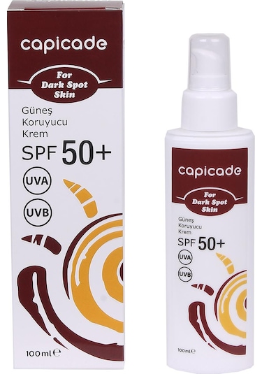 Capicade Lekeli Ciltler Güneş Kremi SPF50+ 100 ML