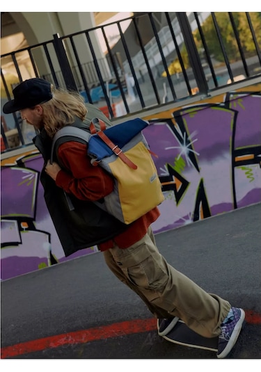 Roadlike Şehir Tarzı, Sırt Çantası, Roll Top, Dizüstü Bilgisayar Bölmeli 175757303 Gri