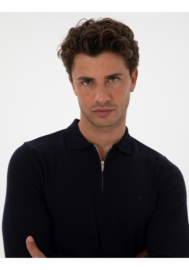 Pierre Cardin Erkek Lacivert Kazak /triko 50315406-vr033 Lacivert