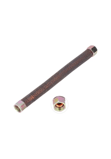 Youtek Hava Kompresörü Çıkış Borusu 12mm, Bakır Kaplı Alüminyum, 3/4-16unf Dişli Bağlantı, 2065 Modeli, Kolay Kurulumlu, Dayanıklı Eşya