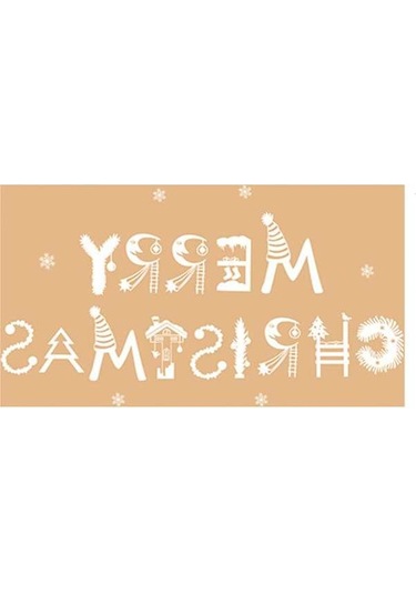 Trendooze Zarif Yatak Ve Şık Pencere Oturma Odası Odası Noel İçin Duvar Dekoru Çıkartmaları Çıkartmaları Beyaz - Nz