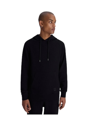Kappa Erkek Rahat Spor Sweatshirt Sİyah