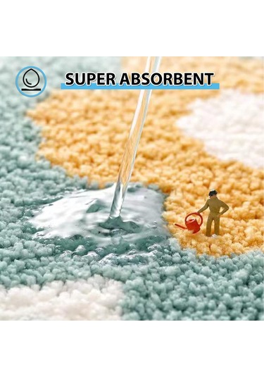 Fosenze Yumuşak Yün Benzeri Banyo Halısı - 40x60 Cm, Yüksek Emici, Kaymazsız, Makine Yıkabilir Banyo, Küvet Ve Duş Üstü Kullanıma Uygun Diğer