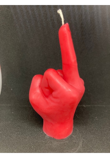 Orta Parmak Şeklinde Kokulu Mum 001