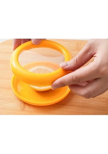 Limon Şeklinde Esnek Yiyecek Saklama Kutusu Çok Renkli