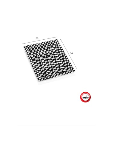 Eco Modül Kaşıklık 5 Gözlü Damalı 30x36 Royaleks-acero-20132 Çok Renkli