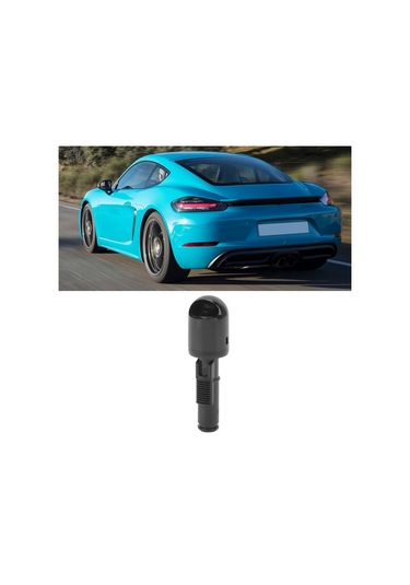 Wezone Porsche 911/718/boxster/cayman İçin Siyah Far Yıkama Nozülü - 97062825100 Oe Numara - Sürücü Güvenliği Ve Görünürlük Artırıcı