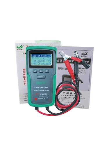 Duoyı Dy2015A Otomotiv Akü Sistemi Test Cihazı 12V-24V
