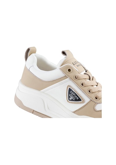 Lufian Jennifer Kadın Günlük Ayakkabı 122230050-100550 Krem Krem