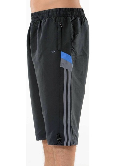 Enrıco Ferry Erkek Yanları Şeritli Büyük Beden Kapri Edy2043