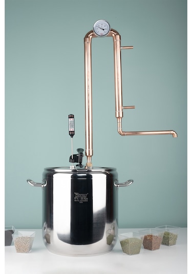 Bitkisel Damıtma İmbik Damıtma Sistemi 17 Litre