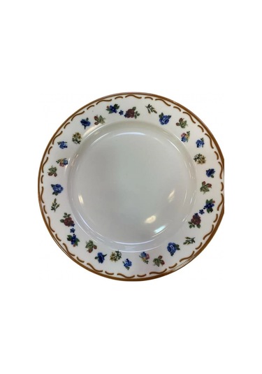 Cooker Ckr4249 Çiçek Desenli Porselen Pasta Tabağı 6'lı Çok Renkli