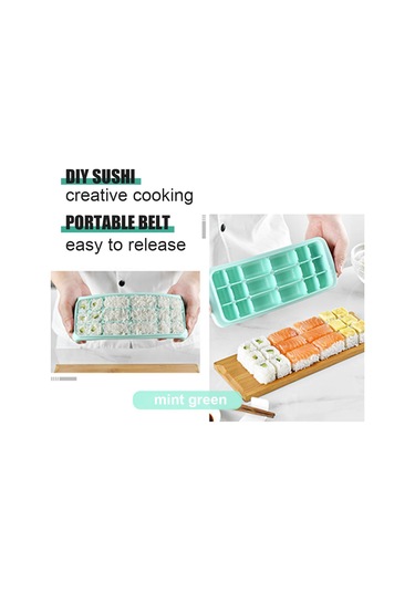 Hangfox Silikon Buzluk Kalıbı 18 Lü İçinde Kapaklı - Çikolata, Pasta, Bebek Yemeği İçin Uygun - Pembe Renk Çok Renkli