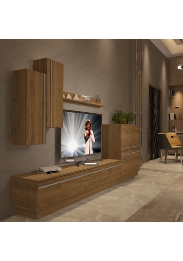 Decoraktiv Eko 6b Mdf Std Tv Ünitesi Tv Sehpası Pera