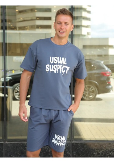 Hd Store Yazlık Tişört Şort Takım 443857327 Grafit