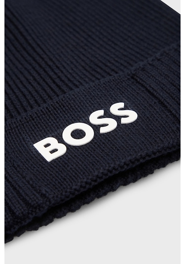 Boss Erkek Bere 50499423 402 Lacivert