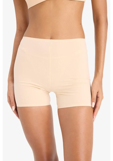 Defacto Fall in Love Yüksek Bel Boxer C3962AX25SP Bej Defacto Fall in Love Yüksek Bel Boxer C3962AX25SP Bej