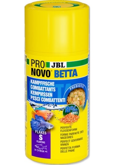 Jbl Pro Novo Betta Flakes S 100ml 20gr.