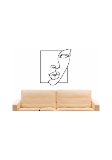 Kadın Silüet Women 3d Duvar Dekoru - Şık Ve Minimalist Tasarım 19cm