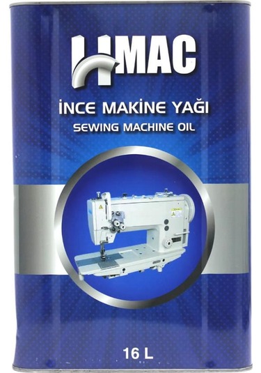 H-Mac İnce Makine Yağı Dikiş Makinesi Yağı 16 L