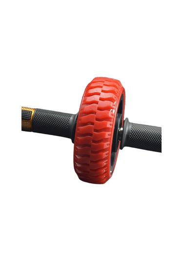 Suntek Taşınabilir Ab Tekerlek Egzersiz Karın Egzersiz Rulo Ev Kırmızı