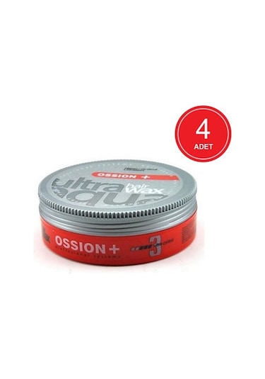 Morfose Ossion Ultra Aqua Gel Wax Kırmızı 4 x 150 ML