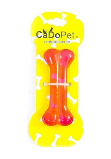 Cado Pet 4 x 14 CM Dental Dişlik Köpek Oyuncağı Çok Renkli